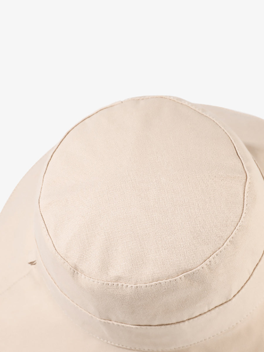 Women Summer Flower Dual-side Wearing Sunproof Hat