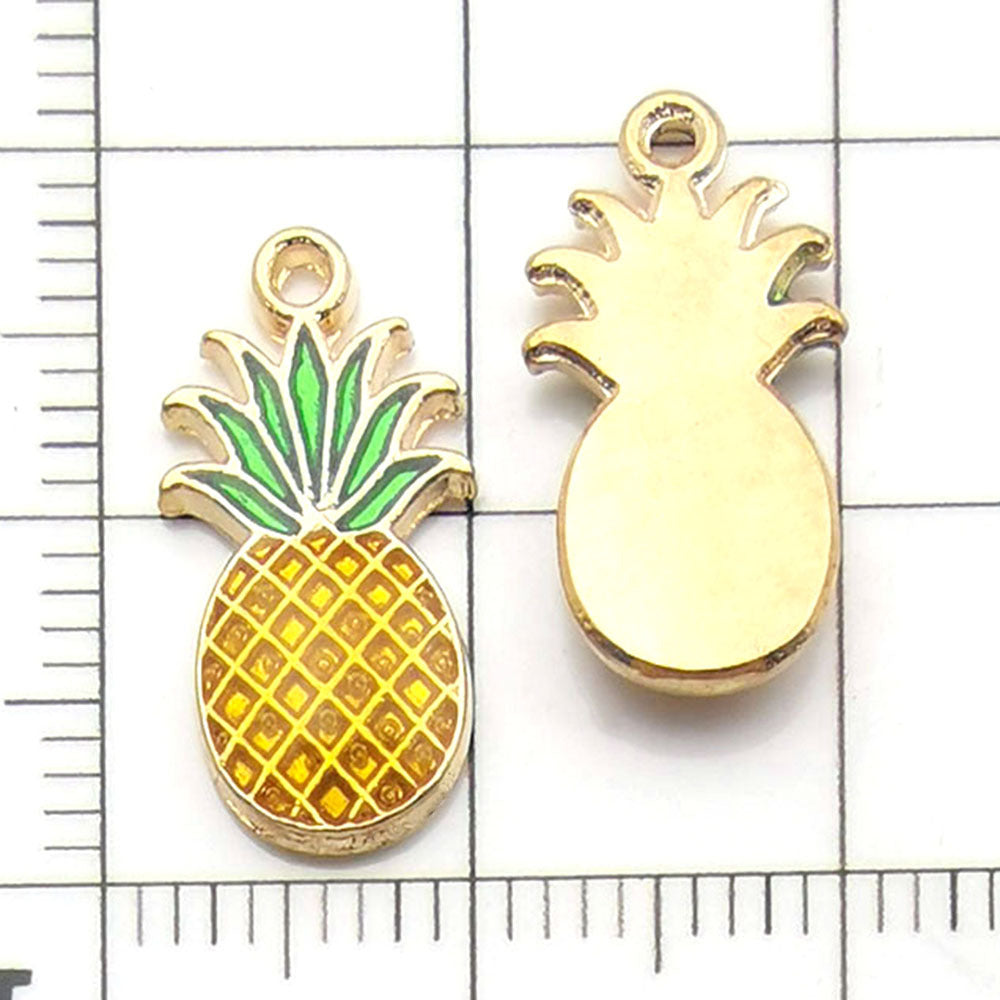 20 PCS Alloy Leaves Earring Findings With 0.01µm Electroplated Gold Plating Process For Jewelry Making