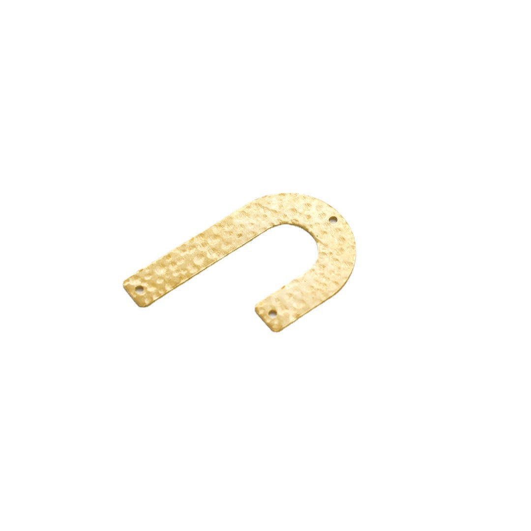 Arrival DIY Copper Jewelry Accessories Simple Carving 3-Hole Hook Pendant Bracelet Necklace Earring Accessories
