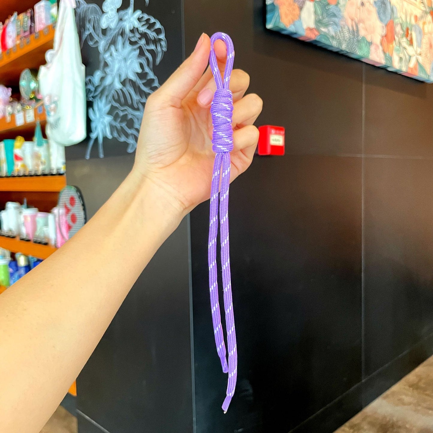 Polyester Braid Knitting Phone Lanyard Available In Colour