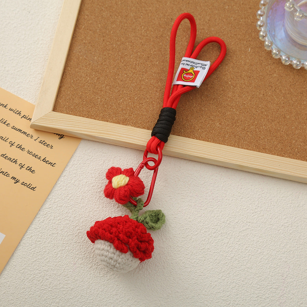 Fruit Pattern Keychain Accessory, Stylish And Durable Keychain For Everyday Use