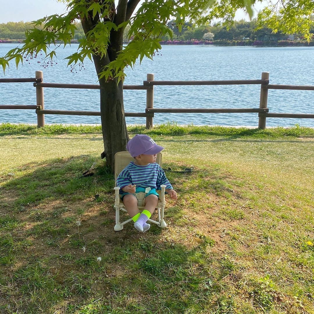Children's Baseball Cap In Natural Pink, Perfect For Spring & Summer
