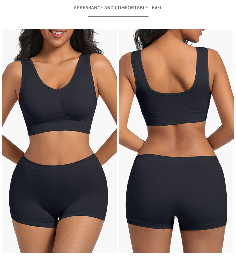 Sports Bra Back Beauty Full Coverage In Nylon Fabric Suitable For All Seasons