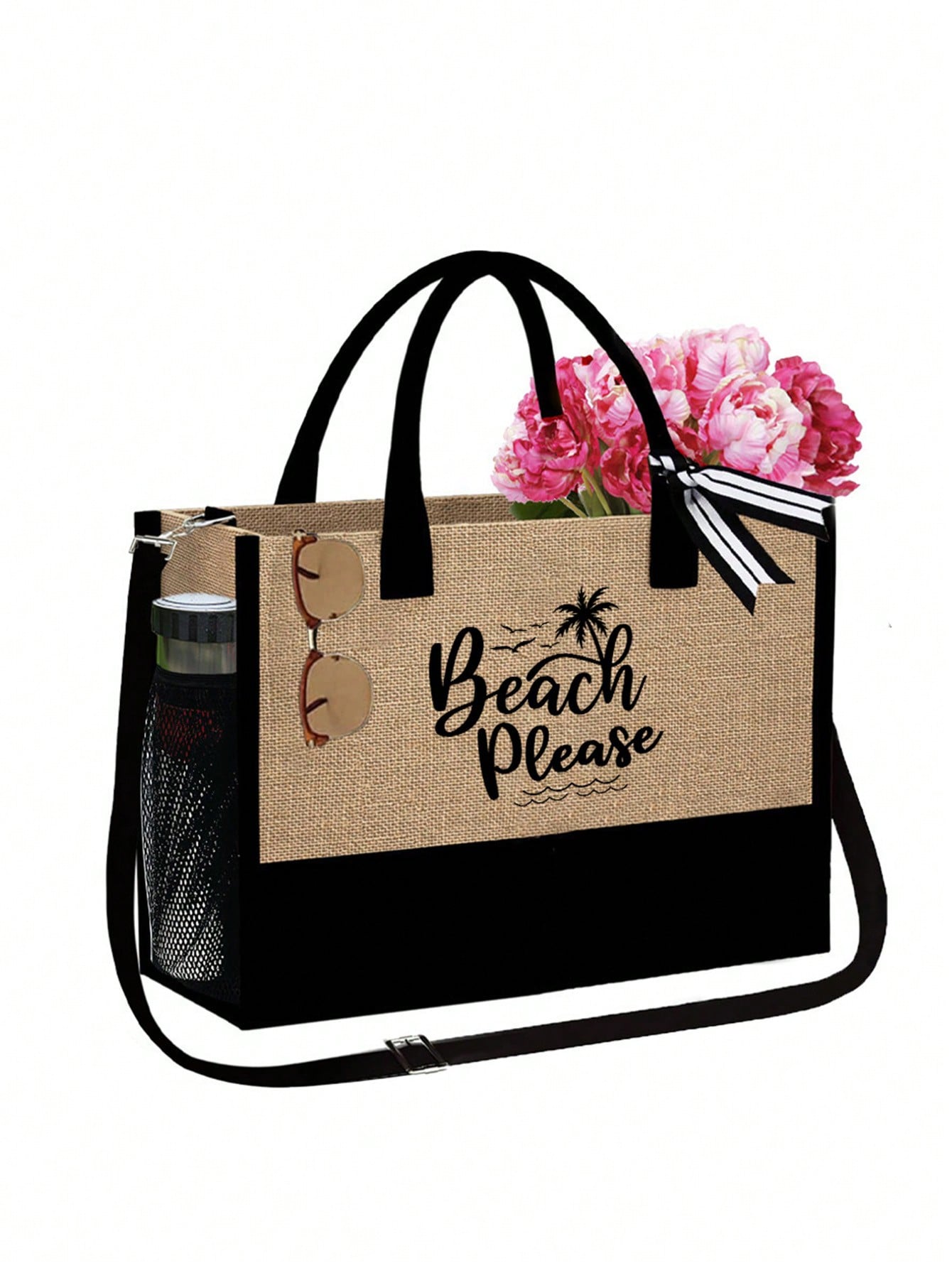 Unisex Polyester Shoulder Bag In Square Shape For All Seasons