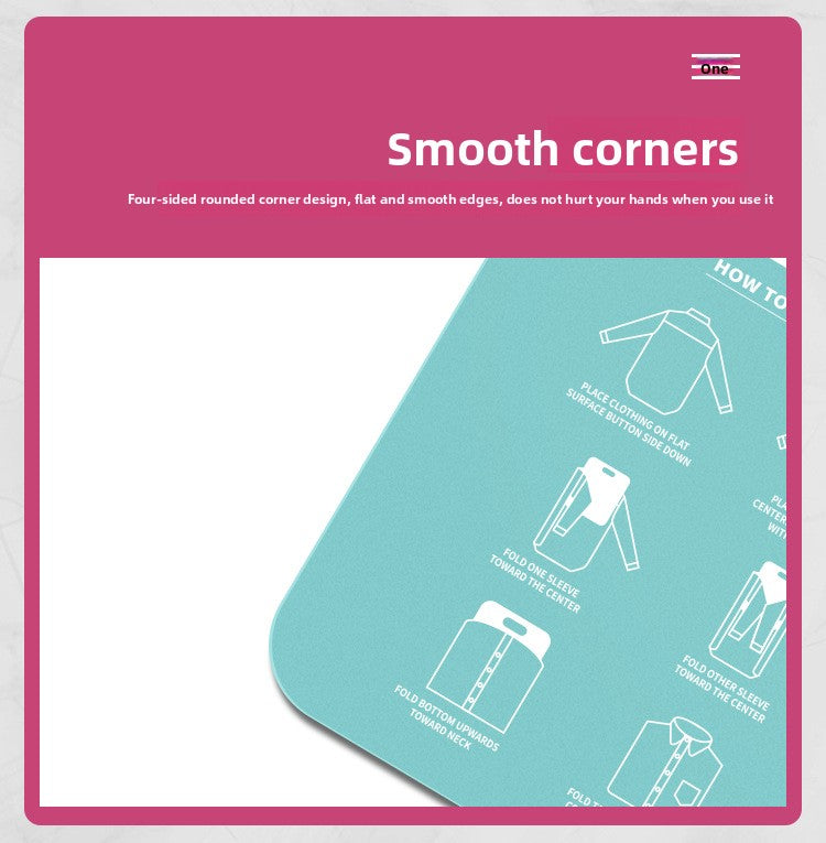 Hongyun Da Folding Board For Clothes In White Adult Version, Model 01, Released Winter 2019, Made In Other Regions