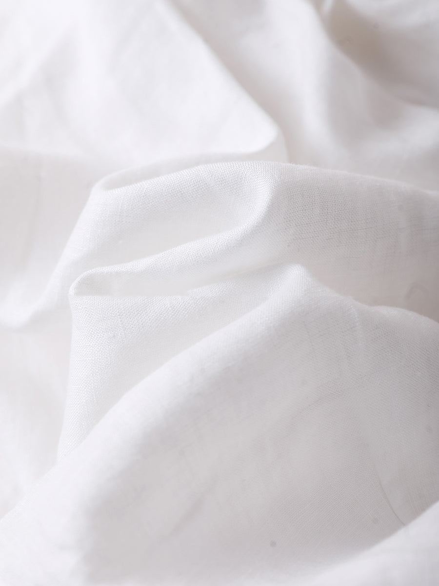 Women Casual Pure Color 100%Linen Straight Pants