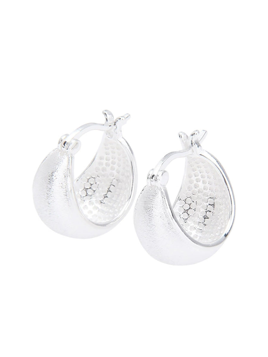 Women Fashion S925Silver U-Shape Earrings