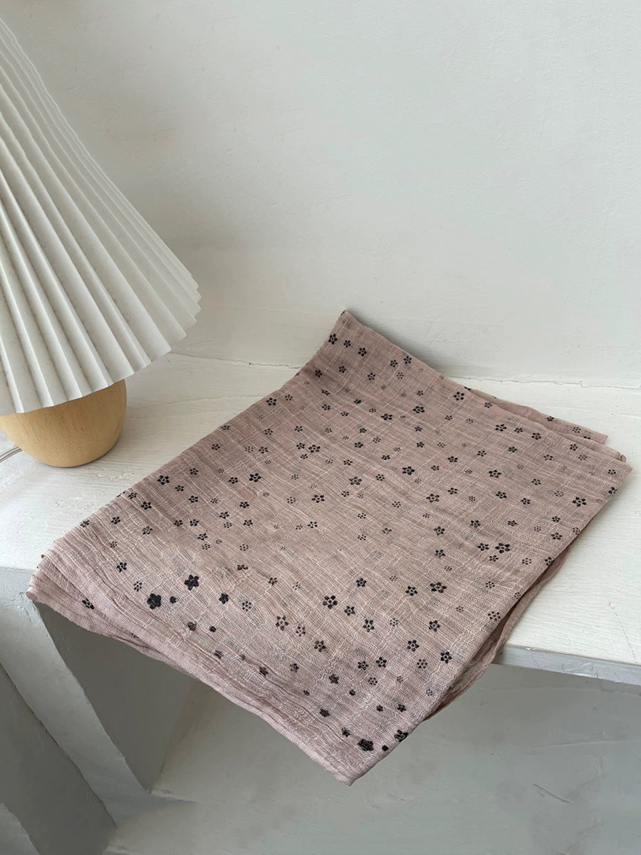 Women Artsy Floral Shawl Scarf