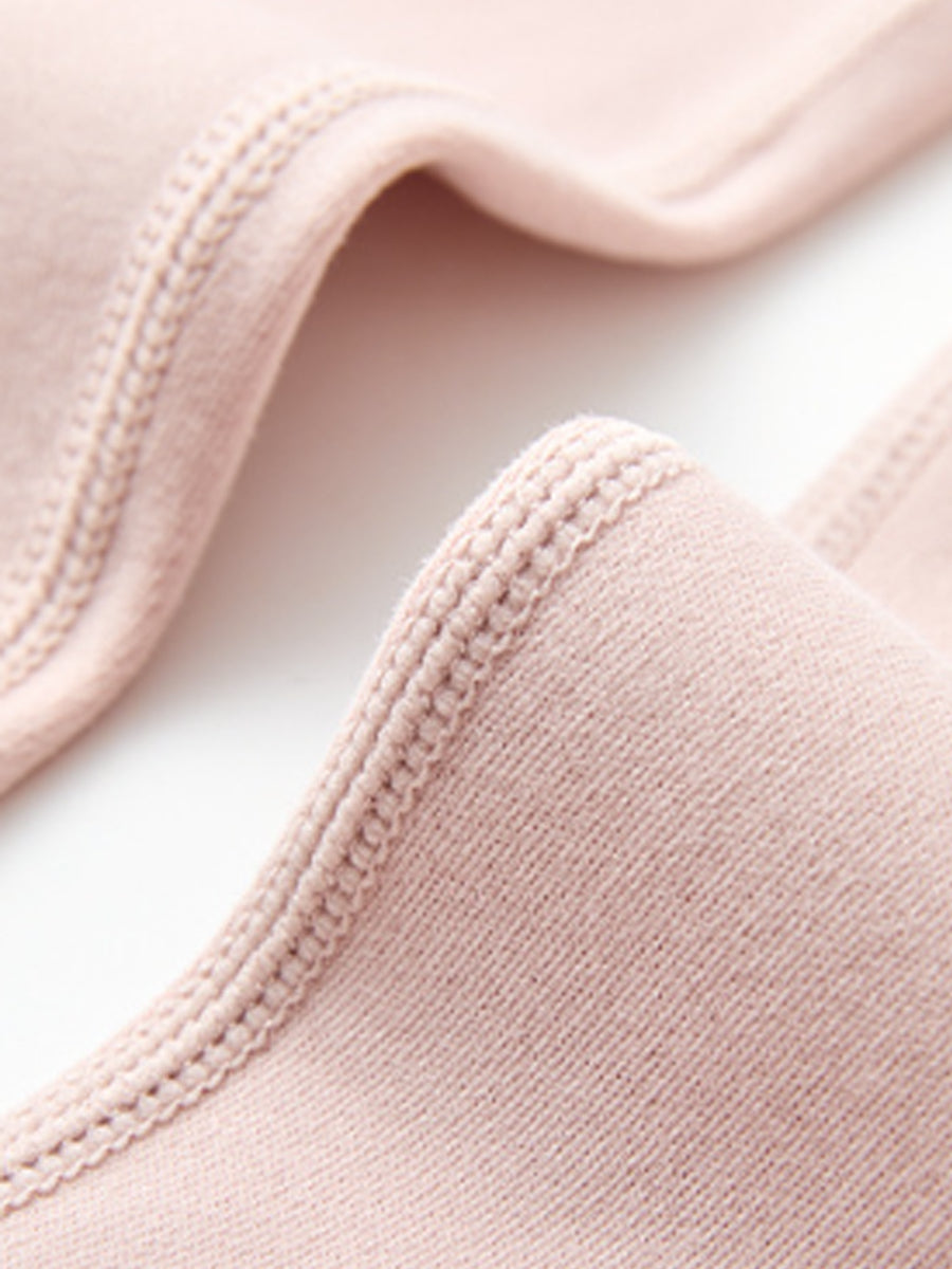 Women Autumn Warm Pure Color High Waist Leggings