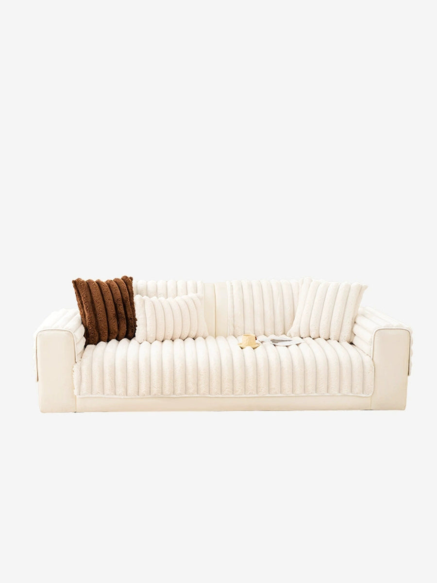Winter Pure Color Queen Bedcover Sofa Blanket