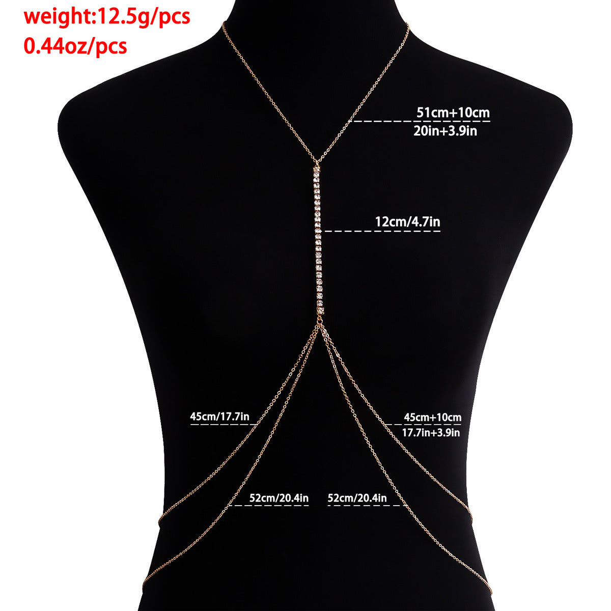 Casual Women's Alloy Waist Chain With Smooth Surface Finish, Stylish And Comfortable Accessory