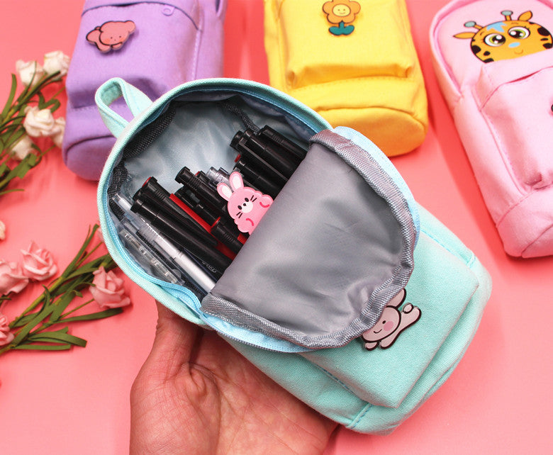 Canvas Pencil Case Featuring Durable Material For Everyday Use