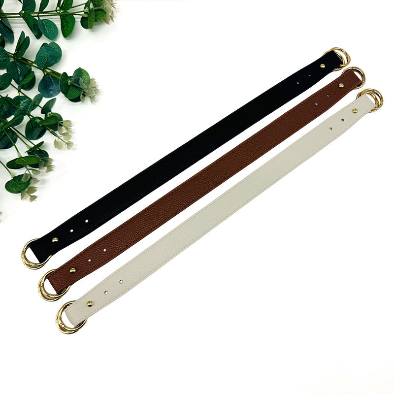 Solid Color Bag Strap In PUR Material Featuring Simple Style For Versatile Bag Accessories