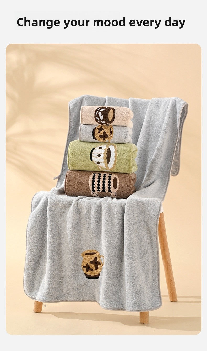 Premium Towels Set For Home Textiles & Decor, Soft And Absorbent Bath Towels Collection