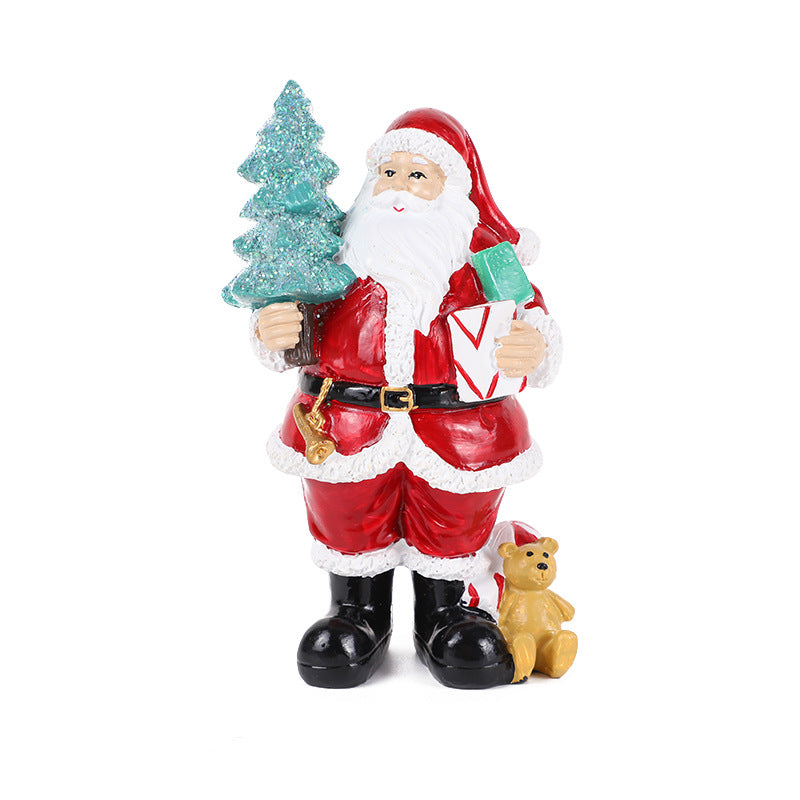 Christmas Tree Ornament In Resin, Festive Christmas Decoration For Holiday Celebrations