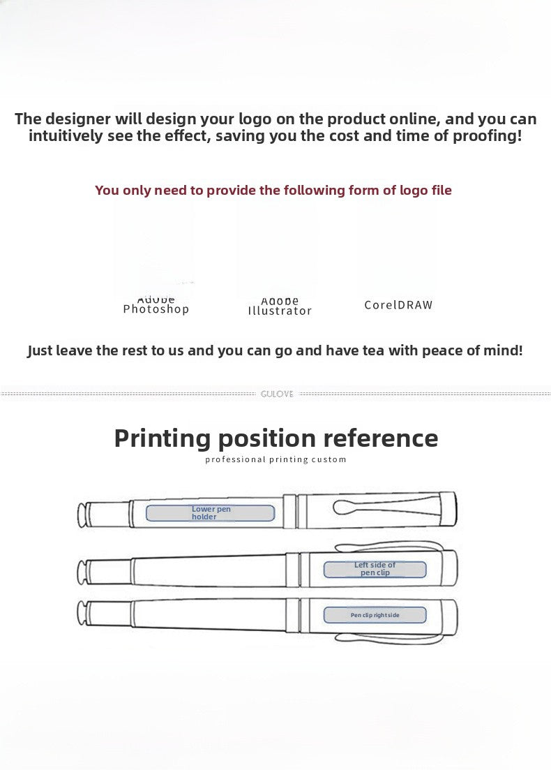 Ballpoint Pen 1 PCS Package Made Of Durable Alloy Material For Smooth Writing