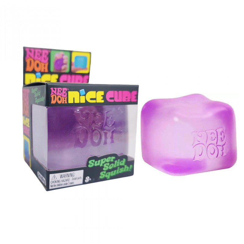 Ice Cube Squishy Toy Made Of Soft TPR Material, Stress Relief Toy Available In Colour