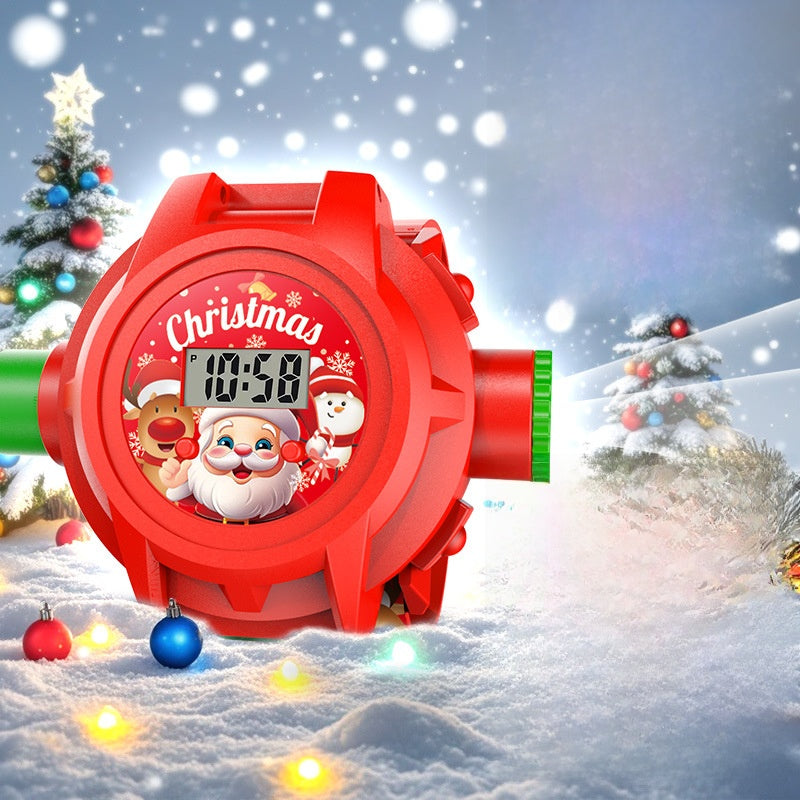 Santa Claus LED Toy For Christmas, Plastic Material, Festive Holiday Decoration