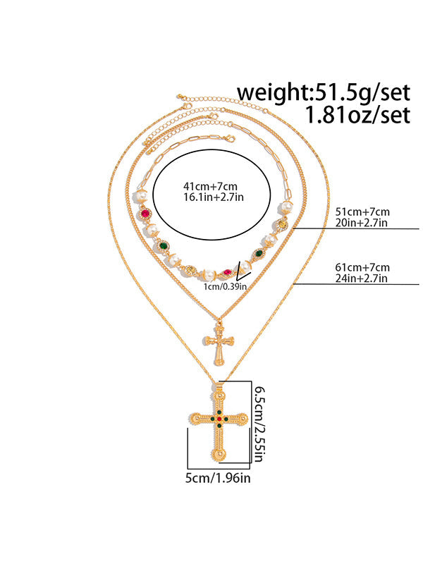 Layered Tasseled Necklaces Accessories