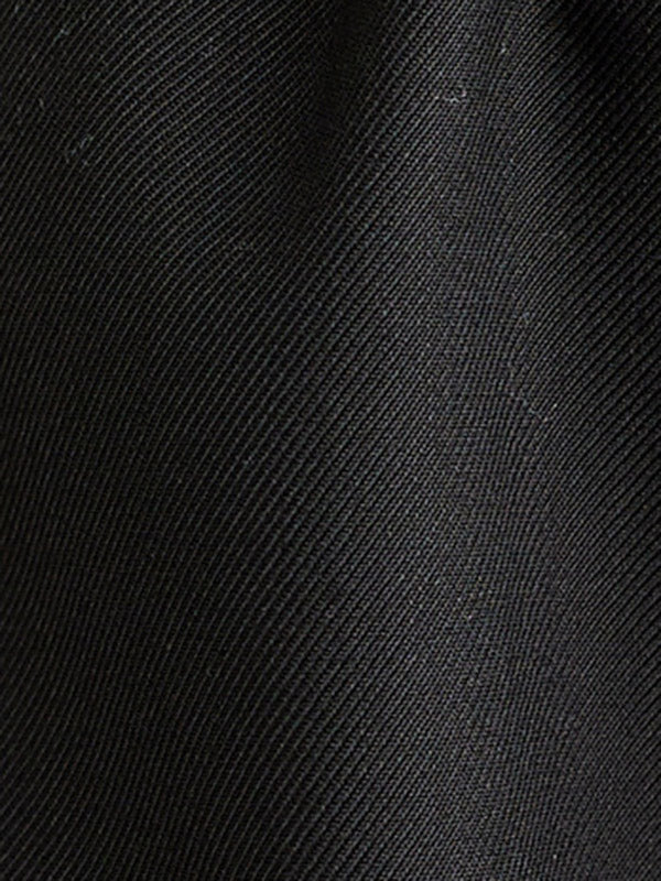 High Waisted Wide Leg Elasticity Pleated Solid Color Split-Joint Streamer Pants