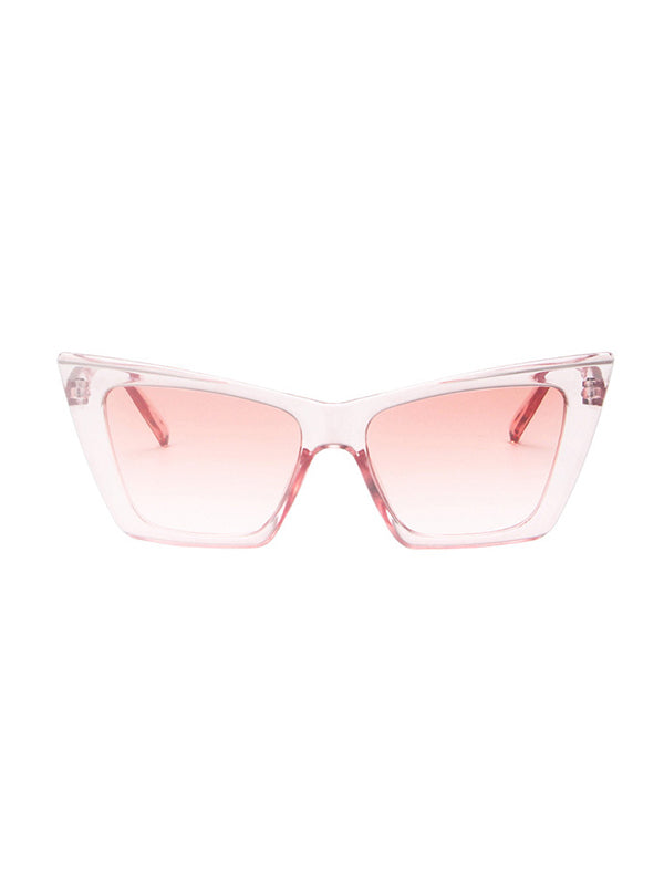 Geometric Sun Protection Sunglasses Accessories