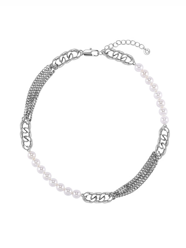 Normcore Adjustable Chains Layered Necklaces Accessories