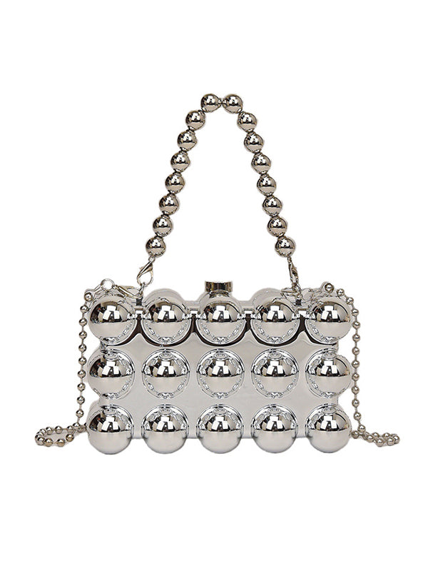Beaded Geometric Shiny Bags Accessories Crossbody Bags Handbags