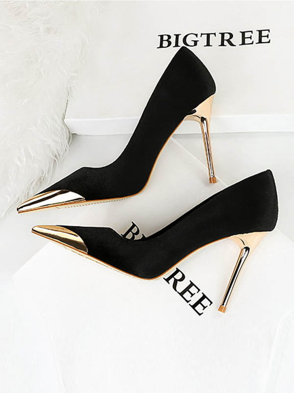 Pointed-Toe Shallow Cut Split-Joint Pumps
