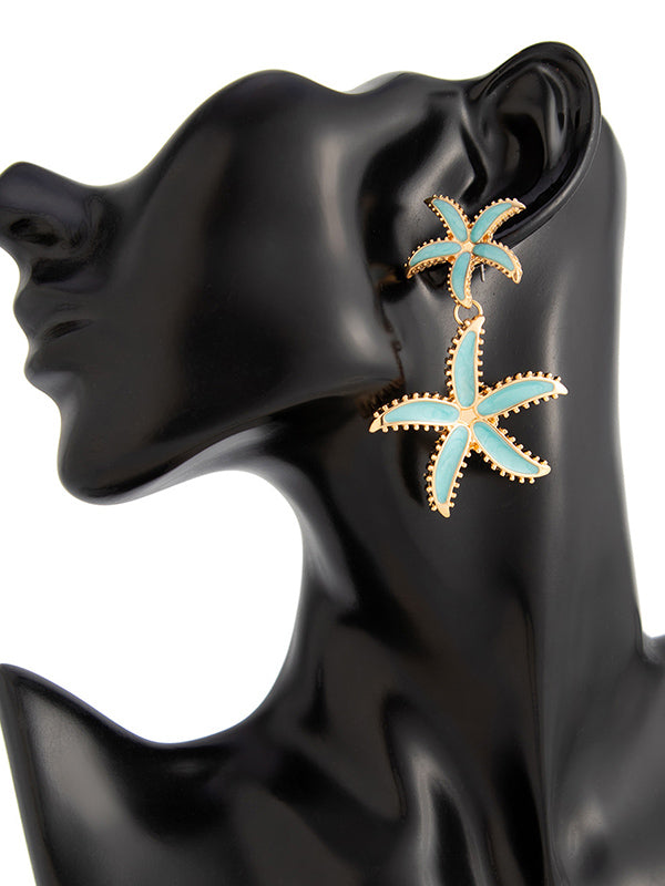 Geometric Drop Earrings