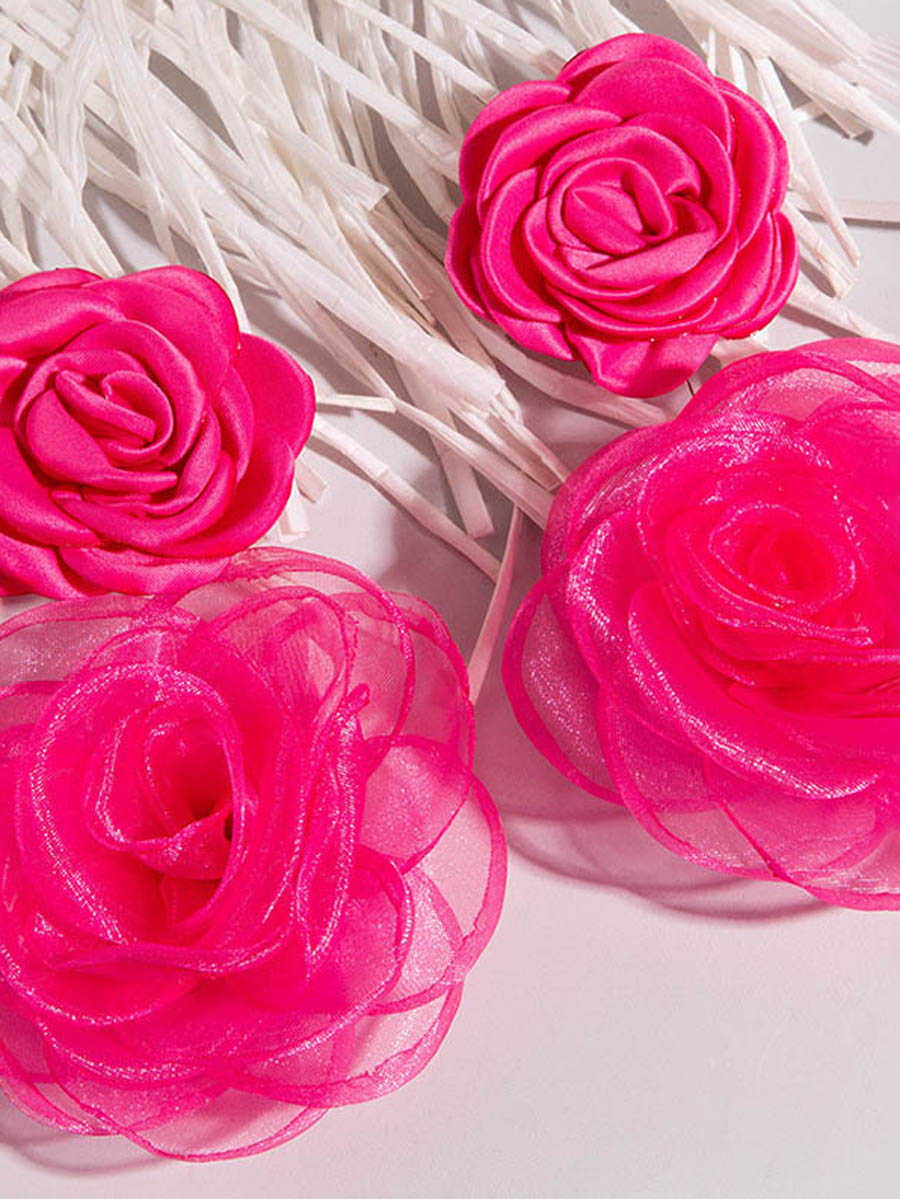 Flower Shape Drop Earrings