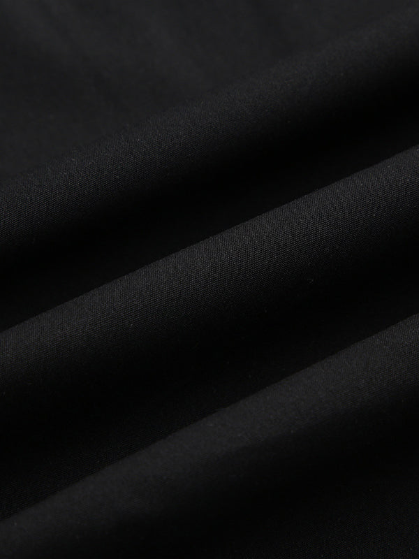 Loose Wide Leg Bowknot Drawstring Elasticity Split-Joint Pants Trousers