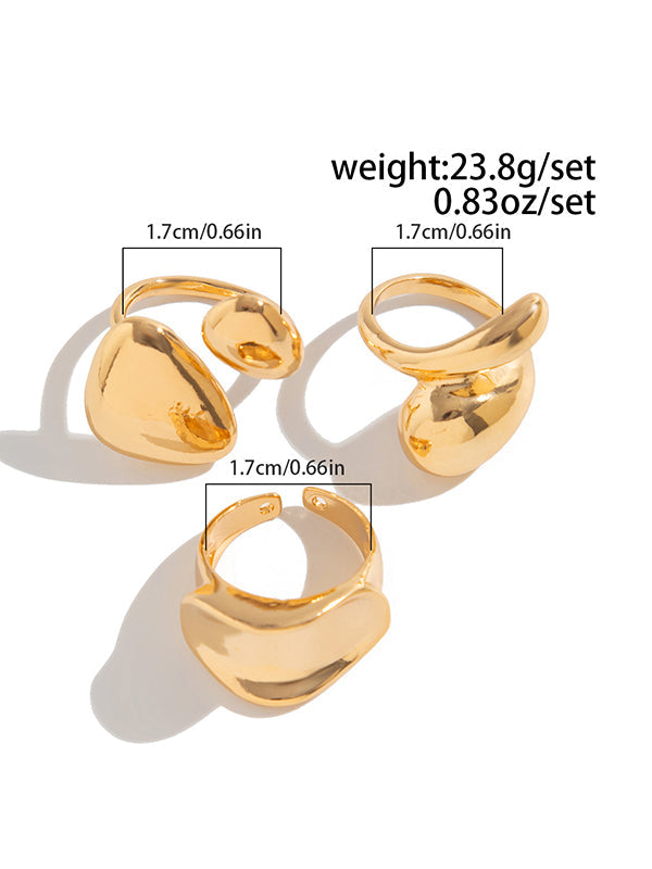 Geometric Ringent Rings Accessories