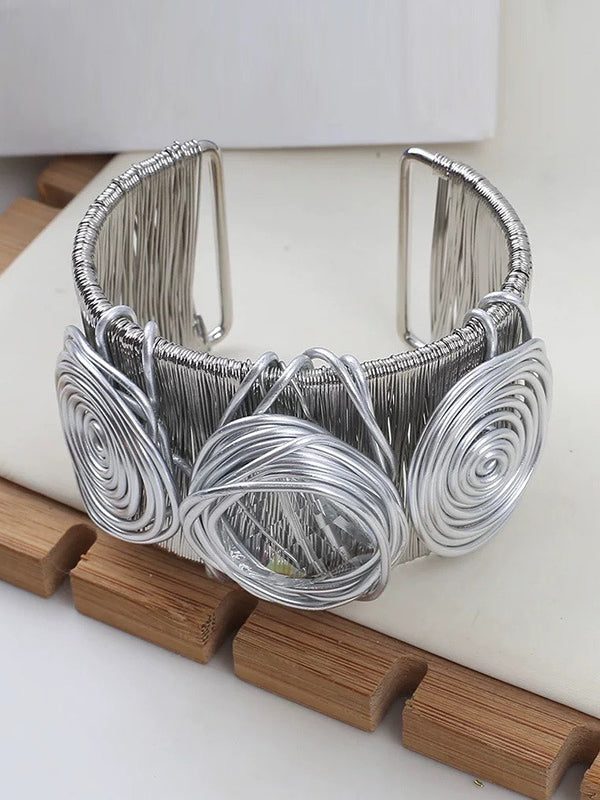 Geometric Pleated Bracelet Accessories