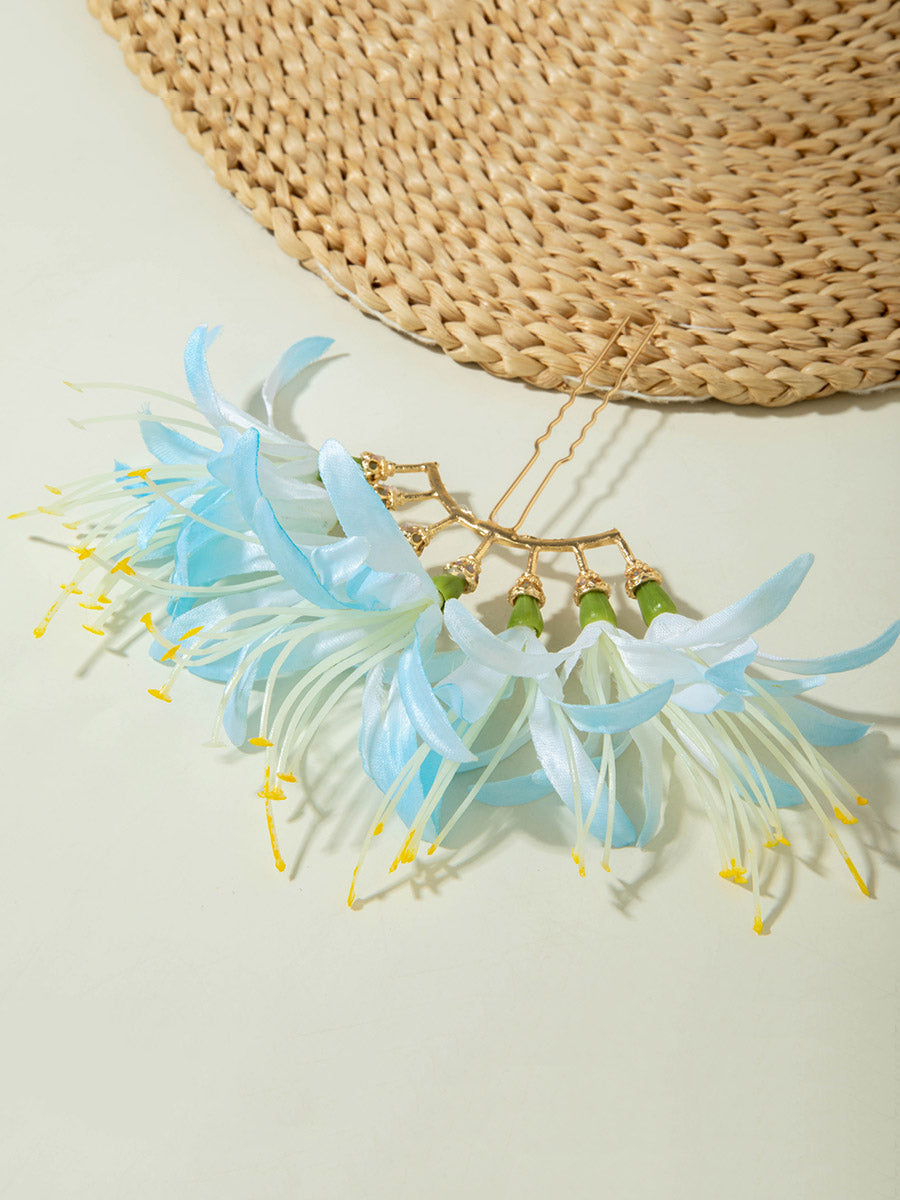 Flower Shape Hair Clips