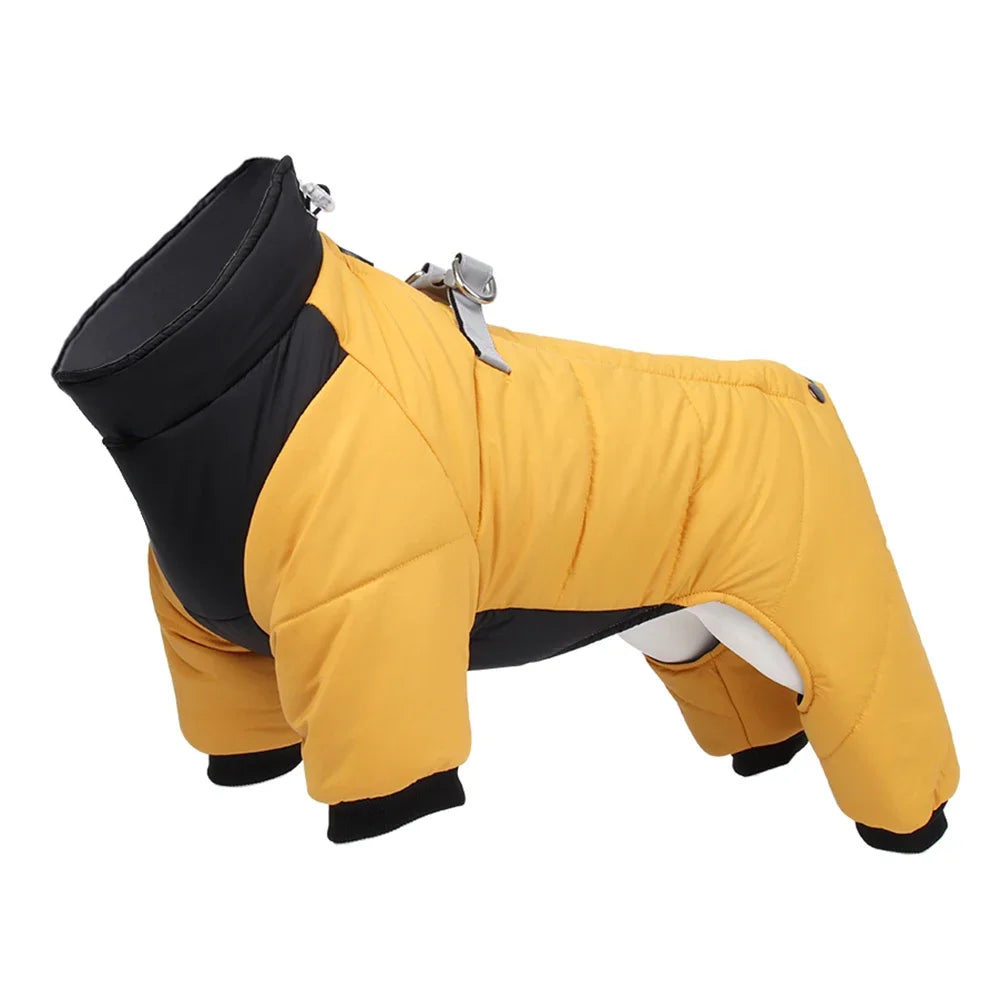 Dog Down Jacket Winter Warm Dog Clothes for Small Dogs Puppy Coat Waterproof Pet Vest French Bulldog Costumes Chihuahua Jumpsuit