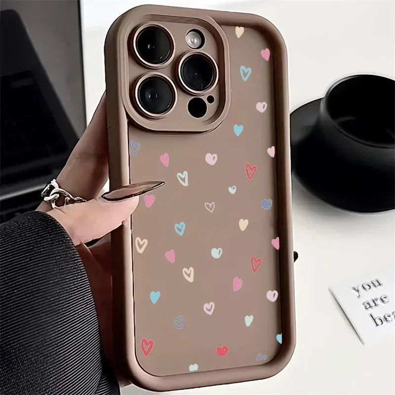 Graffiti Love Heart Case For OPPO A78 A79 A58 A18 A38 A98 A5 F29 Pro A17 A16 A15 A16K A53 A33 A32 A74 A95 A54 A55 4G A72 A73 A36