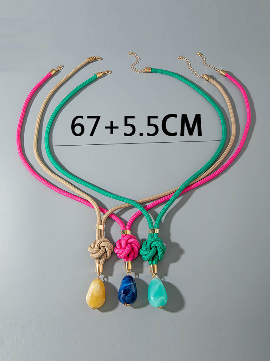 Geometric Necklaces Accessories