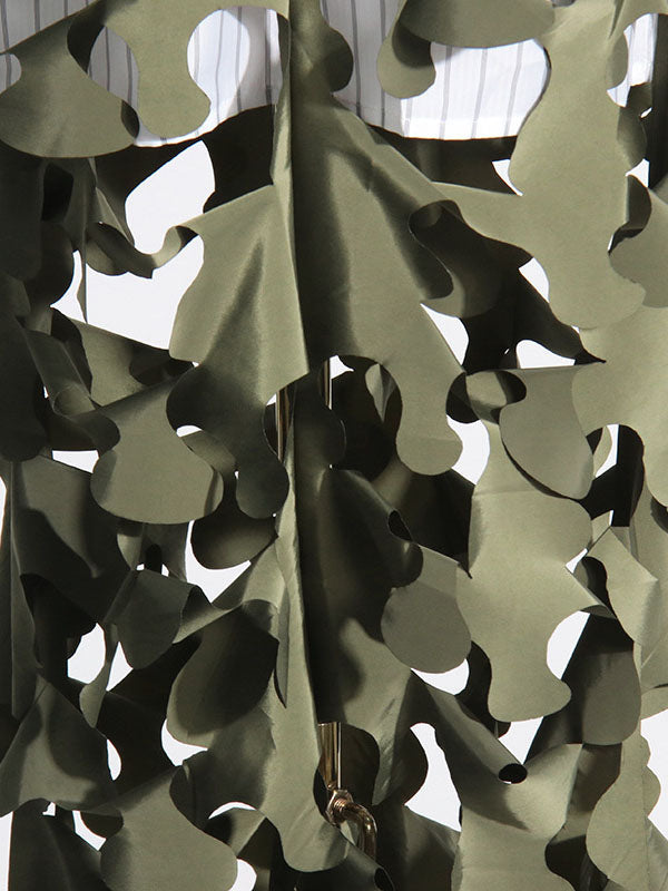 High Waisted Loose Asymmetric Split-Joint Split-Side Zipper Skirts Bottoms