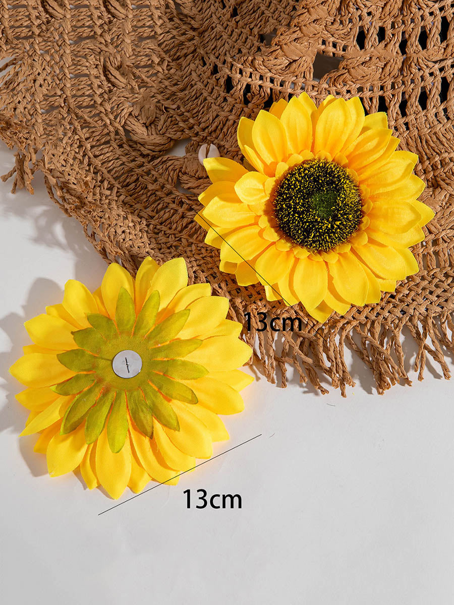 Flower Shape Drop Earrings