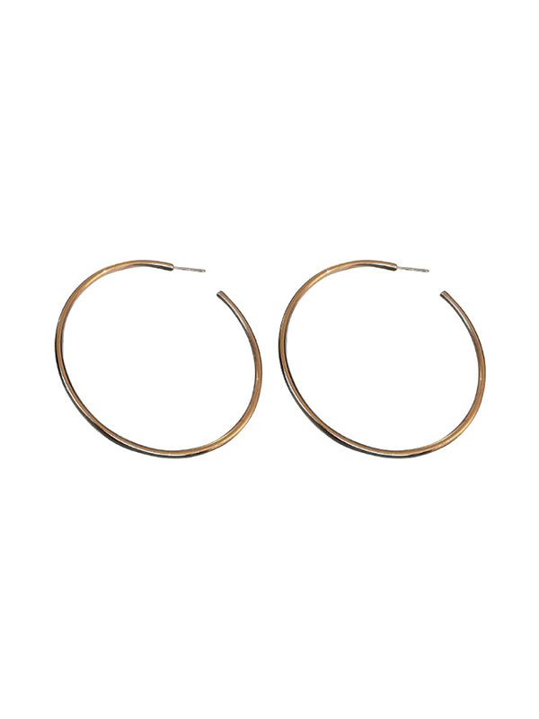 Geometric Solid Color Drop Earrings