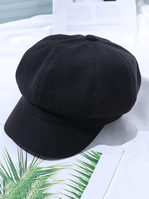 Simple 4 Colors Beret Hat