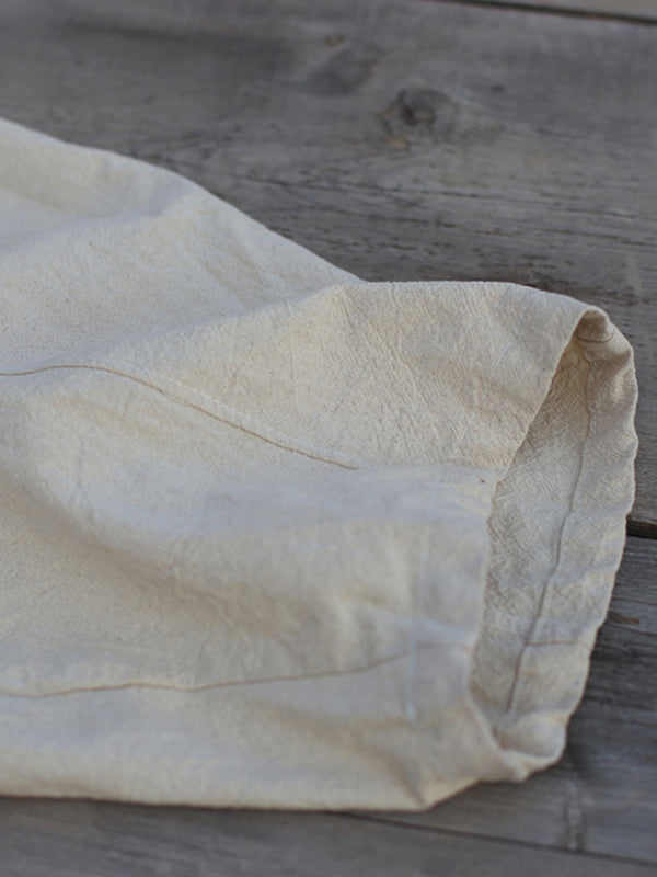 Simple High Waisted Solid Color Wide Leg Pants