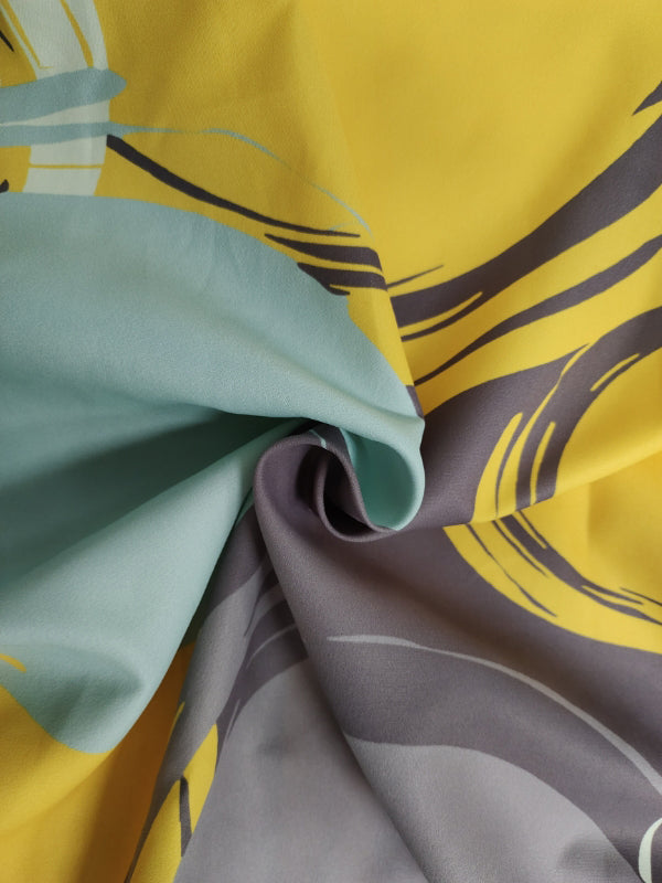 Skinny Sleeveless Printed High Neck Maxi Dresses