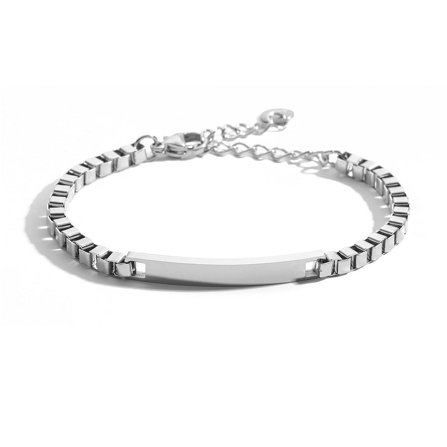 Simple Style Geometric 304 Stainless Steel Bracelets In Bulk Stainless Steel Bracelets