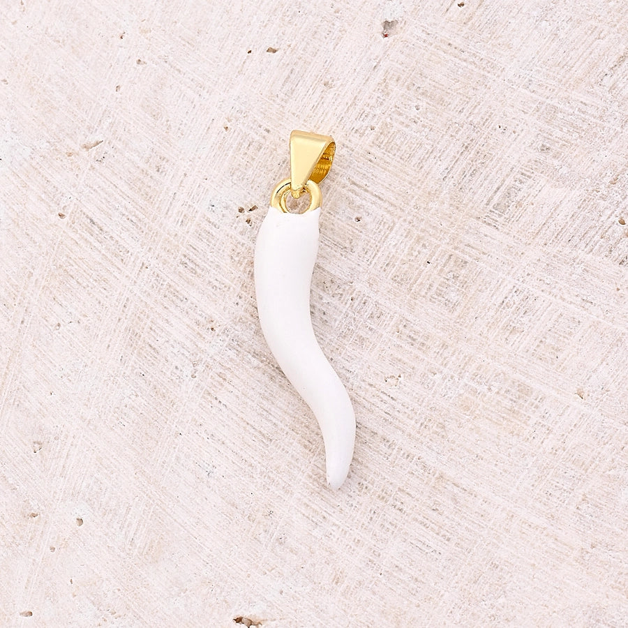 1 Pc/Package 27x6.5mm 4x3mm Copper 18K Gold Plated White Gold Plated chili Polished Pendant Jewelry Accessories