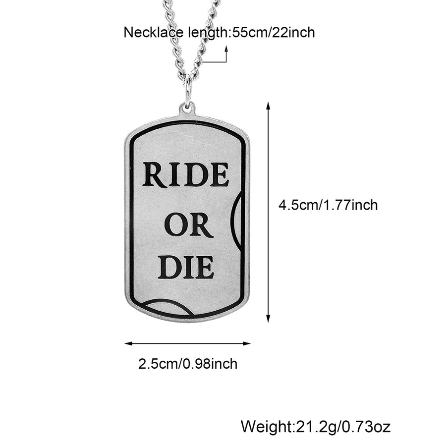 Jewelry Vintage Style Irregular 304 Stainless Steel Pendant Necklace