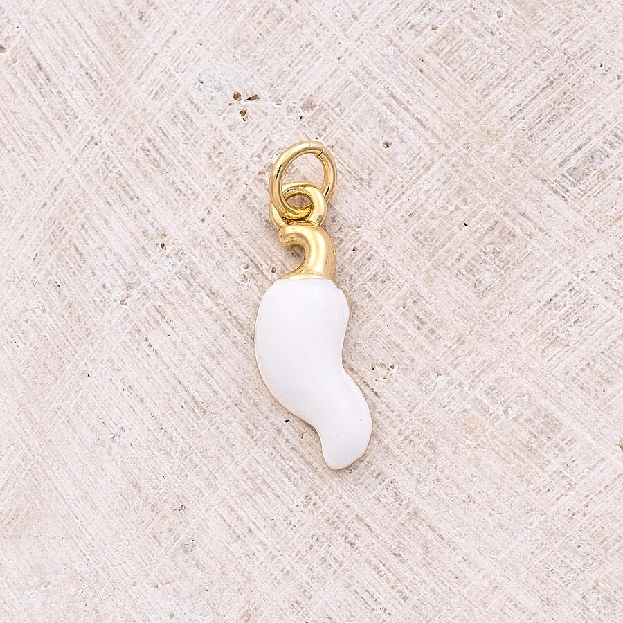 1 Pc/Package 18x12.5mm 18x6mm Hole 3~3.9mm Copper 18K Gold Plated chili Polished Pendant Jewelry Accessories