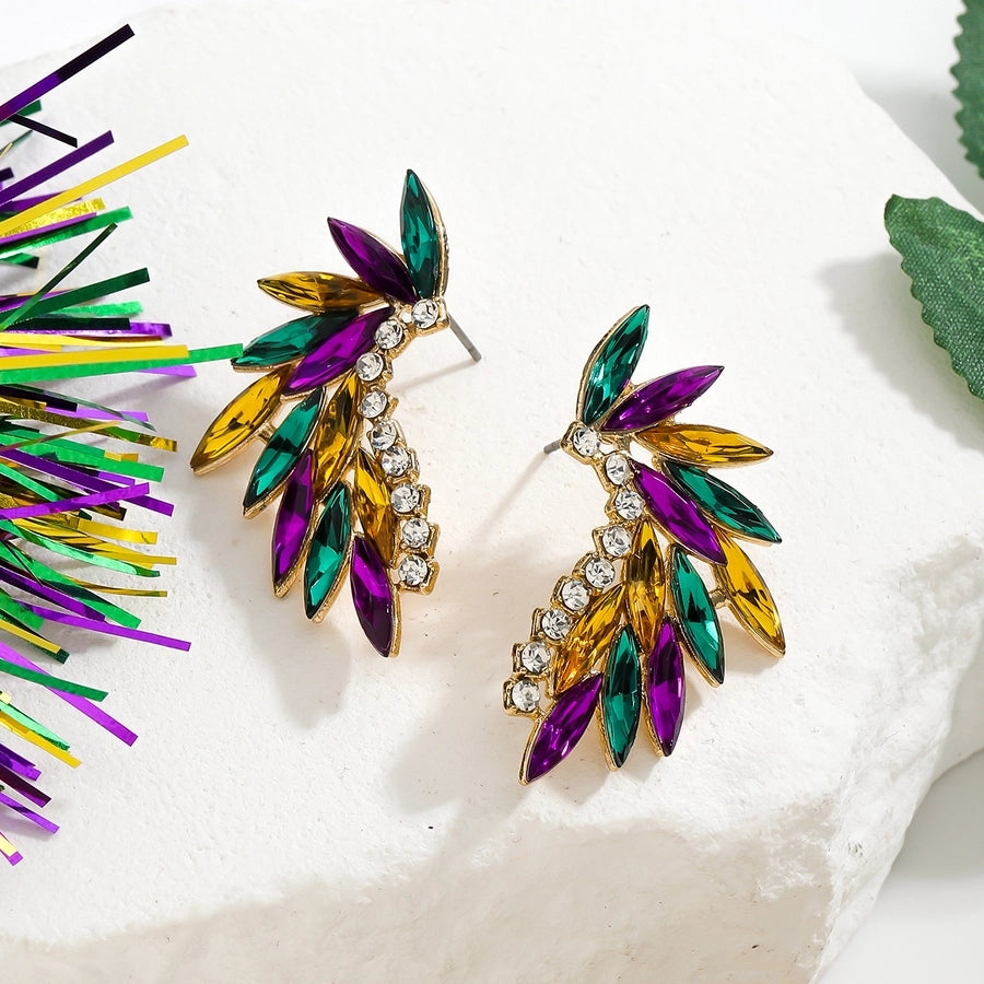 1 Pair Elegant Vintage Style Lady Geometric Alloy Drop Earrings Ear Studs