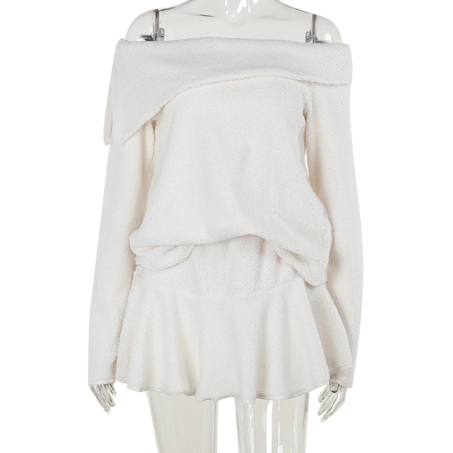 Holiday Women's Elegant Solid Color Spandex Polyester Skirt Sets Skirt Sets