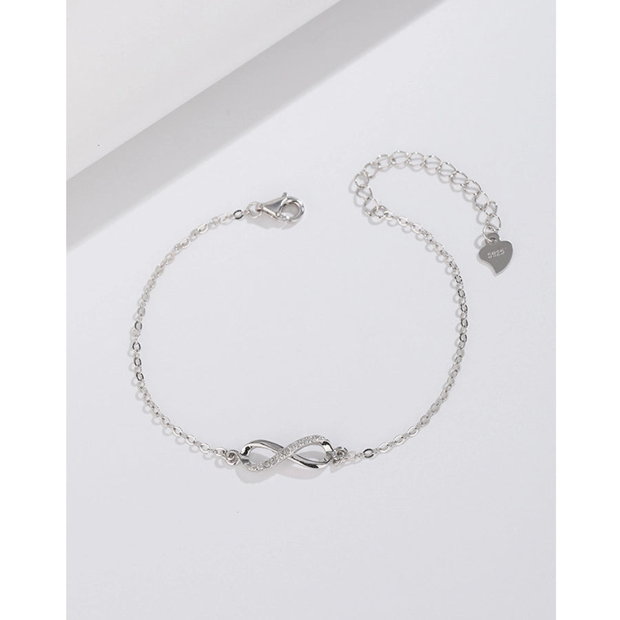 925 Sterling Silver cable chain Bracelets Simple Style